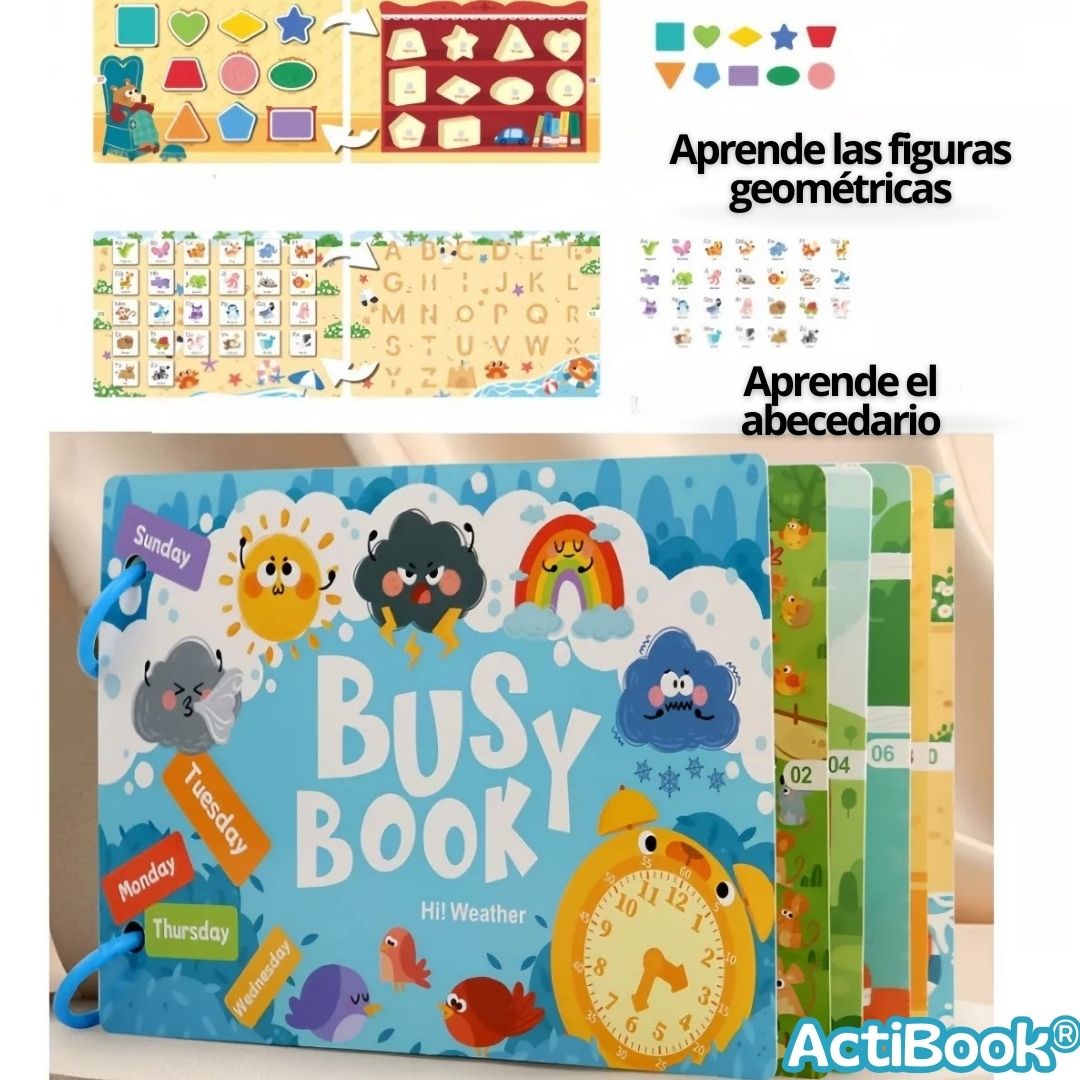 ActiBook® (Libro Montessori para niños)