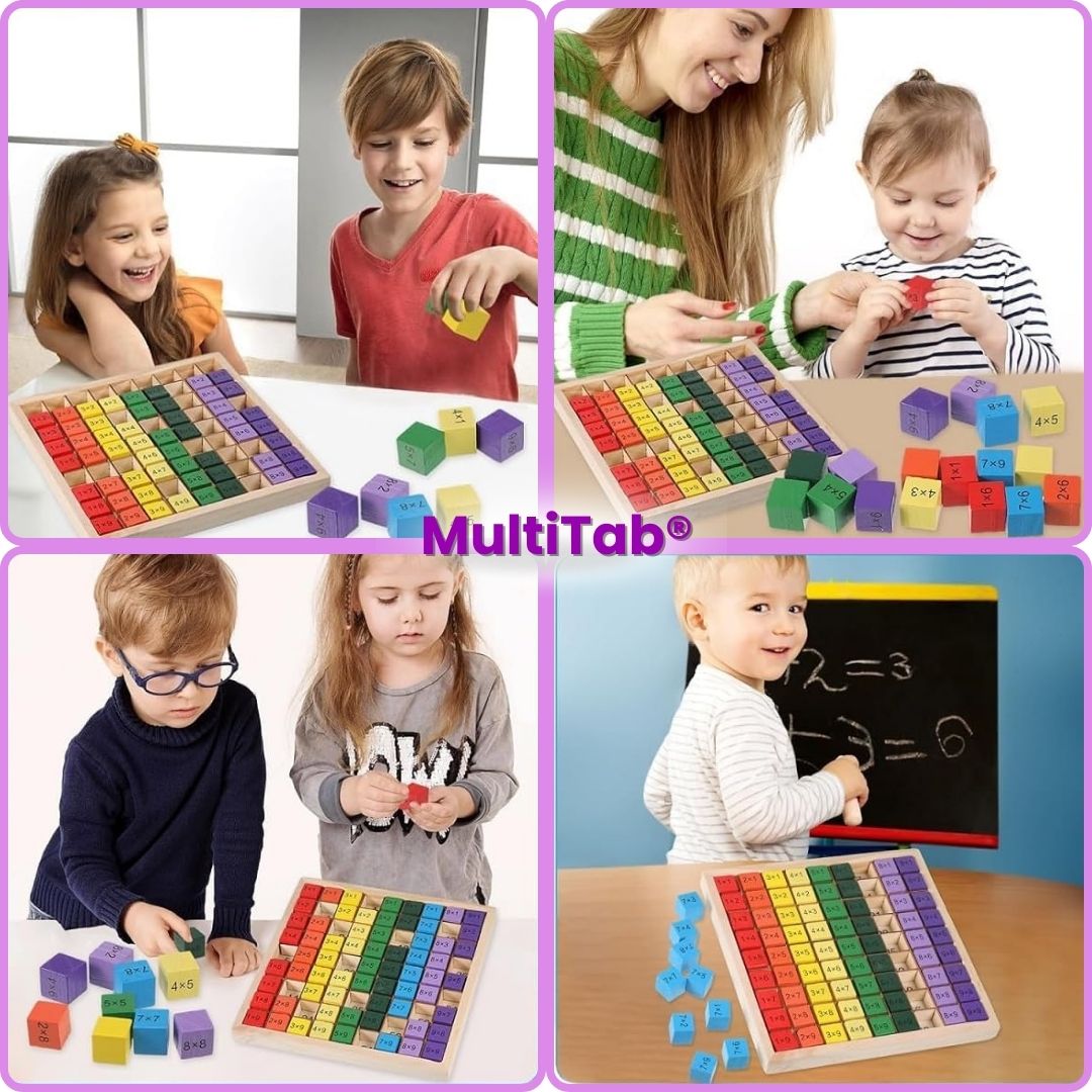 MultiTab® (Tablero de multiplicación Montessori)