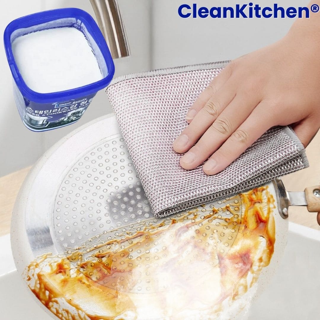 2 pz CleanKitchen® (Pasta limpiadora multiusos)