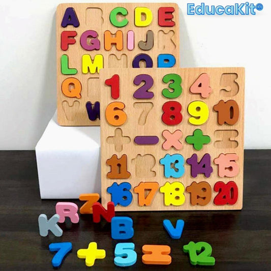 EducaKit® (Rompecabezas del Abecedario y Números)