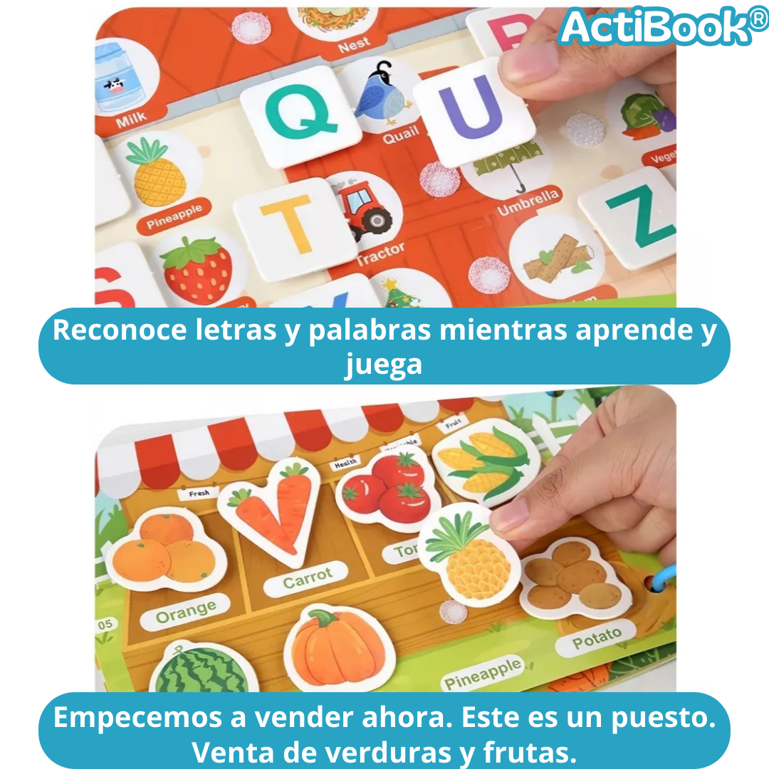 ActiBook® (Libro Montessori para niños)