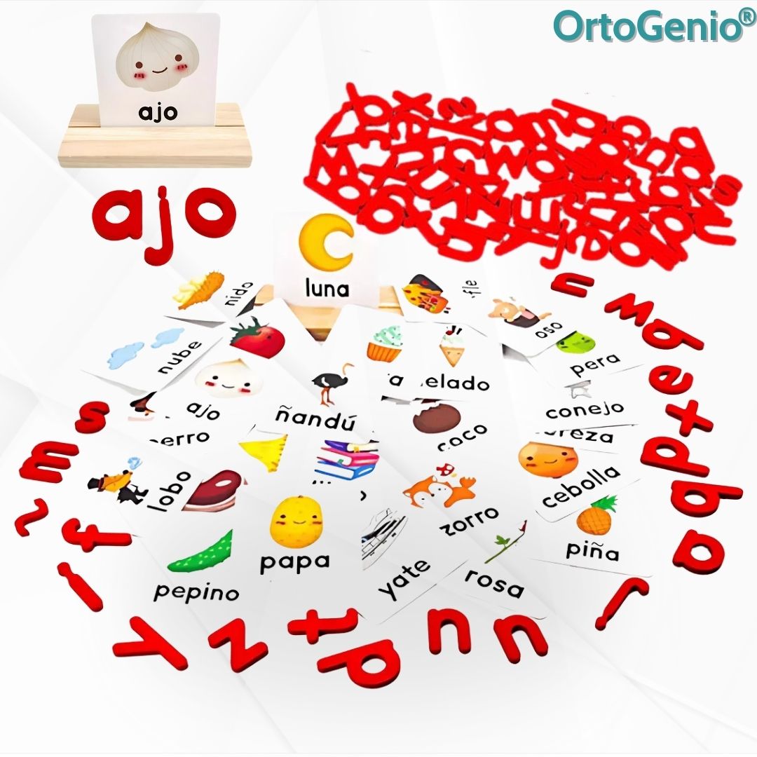 OrtoGenio® (Juego de letras didáctico para mejorar la ortografía)