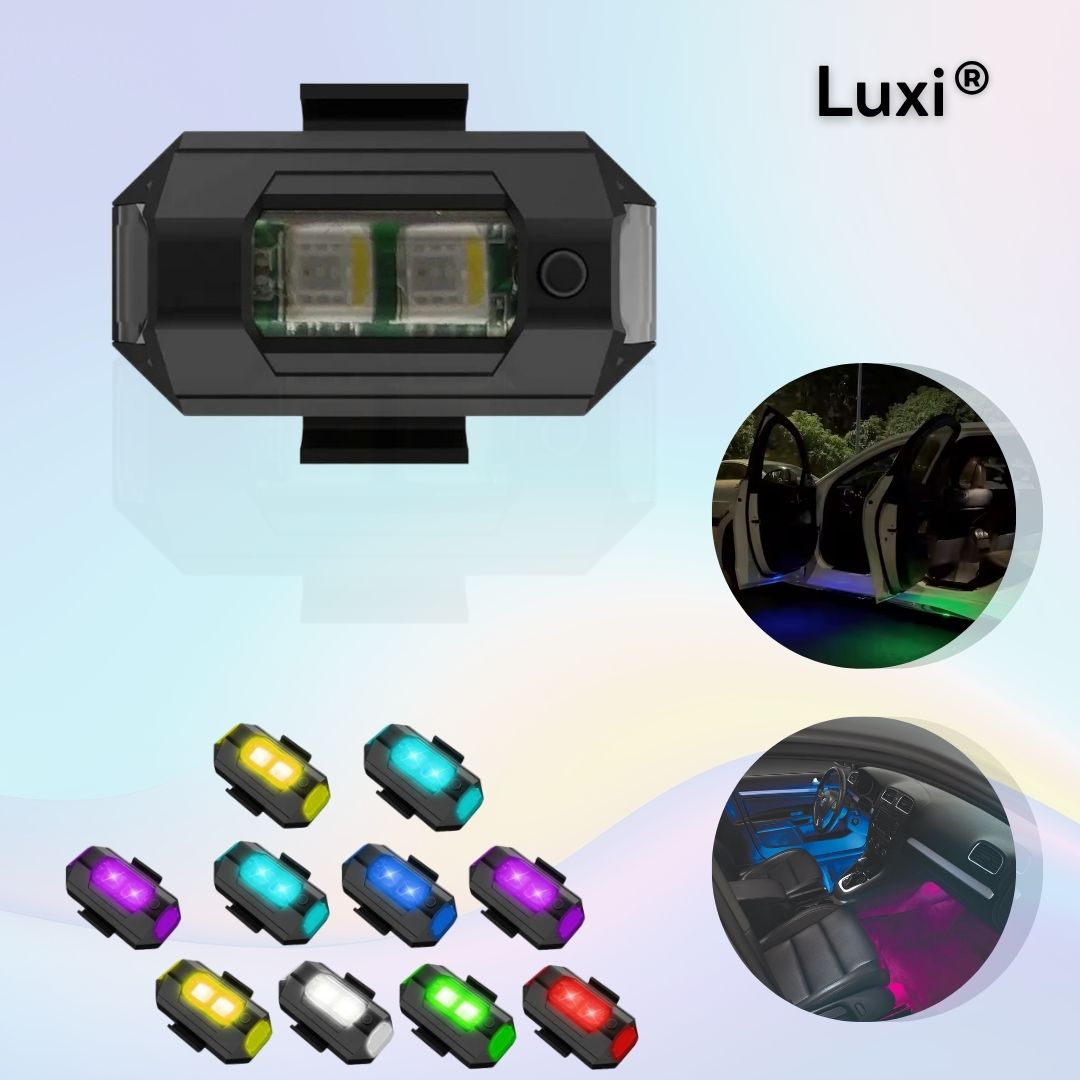 Kit Luxi® 10 Pzs (Mini luz LED) – Mundo Extremo