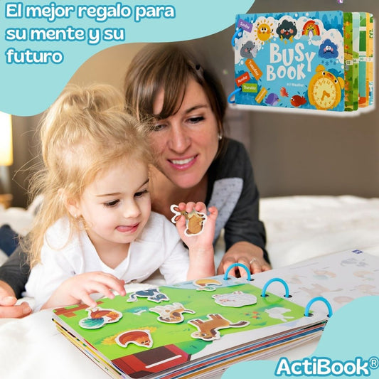ActiBook® (Libro Montessori para niños)