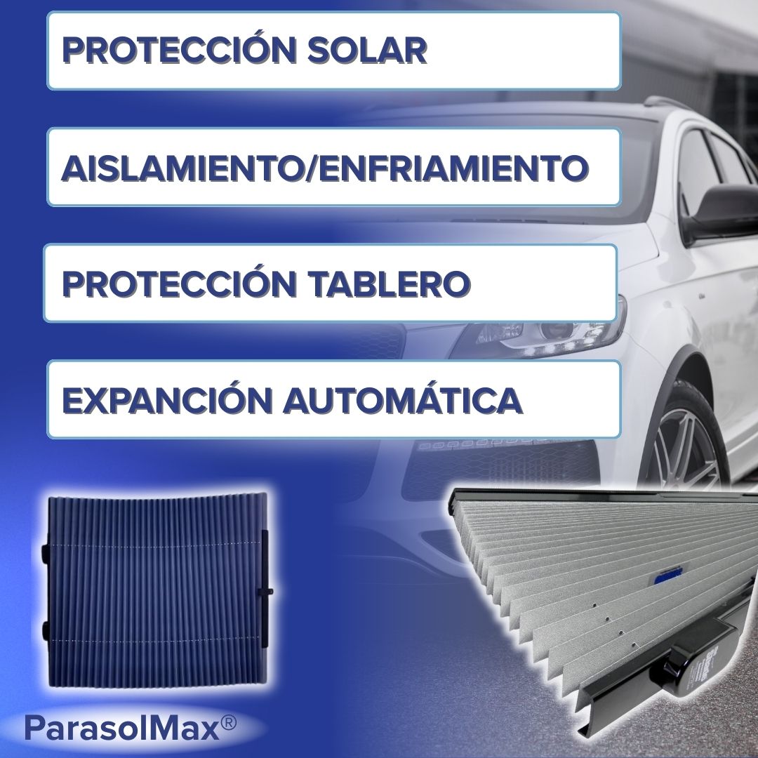 ParasolMax® (Cubre Sol Retráctil Para Parabrisas)