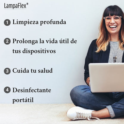 LampaFlex® (Lampara flexible, USB, Sanitizante)