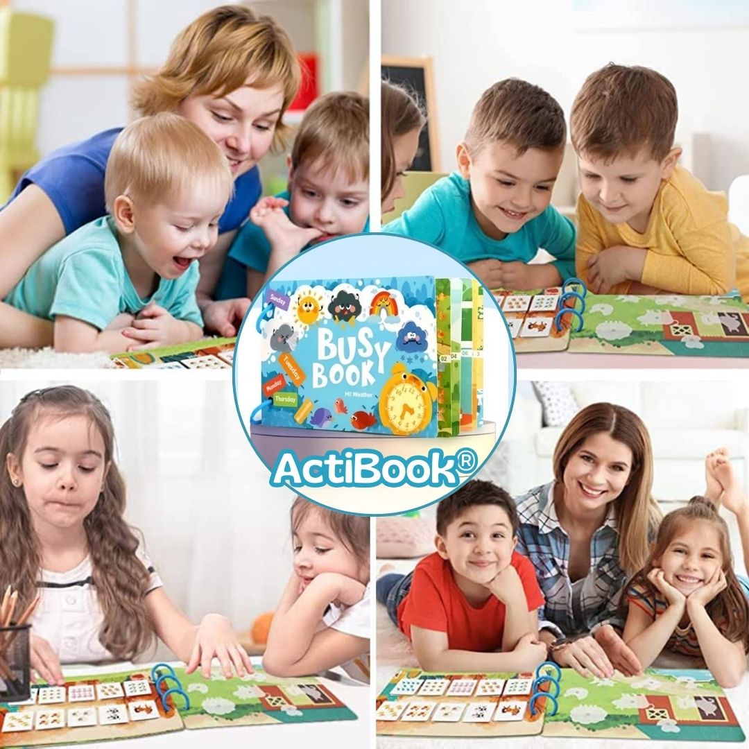 ActiBook® (Libro Montessori para niños)