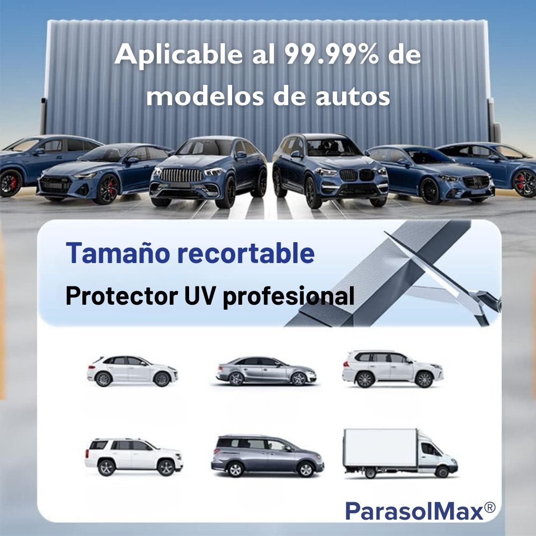 ParasolMax® (Cubre Sol Retráctil Para Parabrisas)