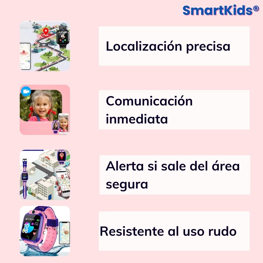 SmartKids® (Reloj smartwatch para niños con GPS)