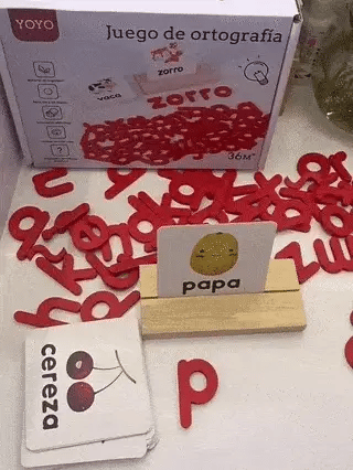 OrtoGenio® (Juego de letras didáctico para mejorar la ortografía)